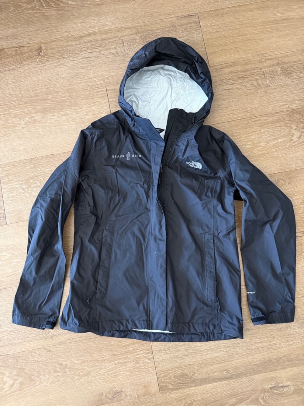 The North Face Black Hooded Shell Jacket